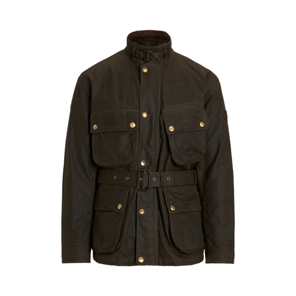 Oilcloth Biker Jacket for Men Ralph Lauren® GI