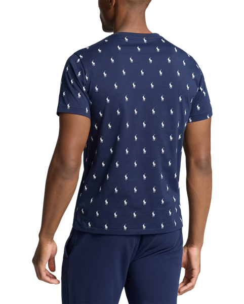Crafted with soft cotton jersey, this sleep shirt features an allover pattern of  Ralph Lauren Lauren's signature Pony.