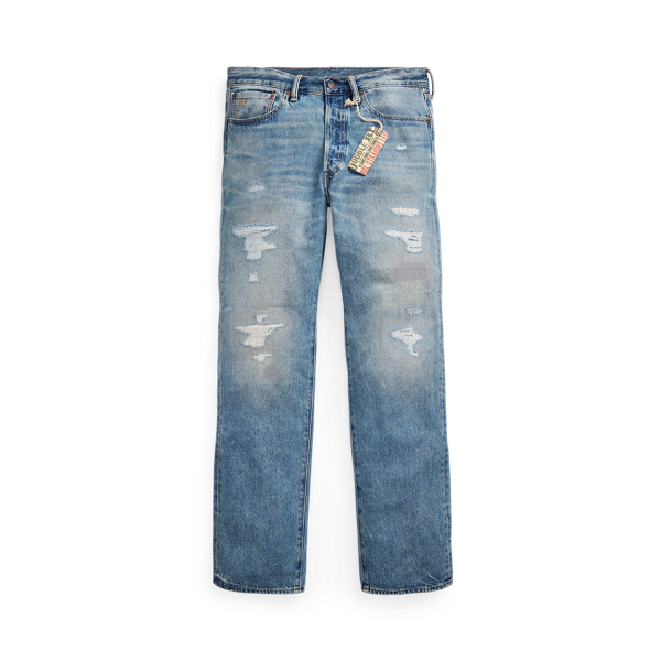 Straight Fit Repaired Clearville Jean