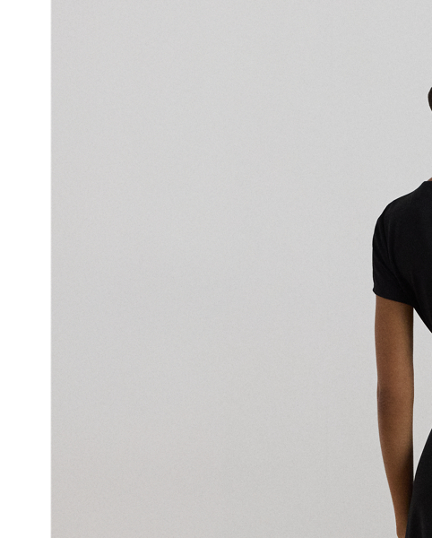 Crafted from smooth, stretch-infused jersey, this elegant dress expertly unites style with comfort. Cut for a timeless, knee-grazing length, this dress is distinguished by a flattering surplice neckline that elegantly gathers into a signature O-ring buckle on the waist.