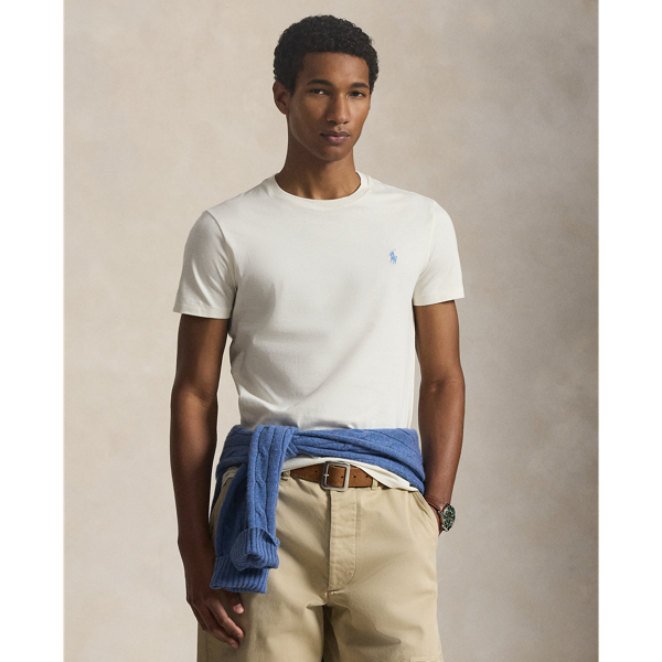 Washed for a perfectly broken-in look and feel, this cotton T-Shirt is a Polo essential you'll reach for again and again.