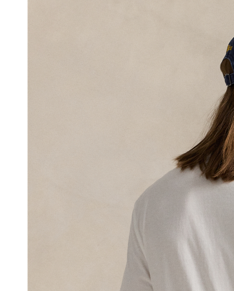 In addition to our signature Pony, this unisex cotton T-shirt features chain-stitched "Polo  Ralph Lauren Lauren" embroidery at the front.