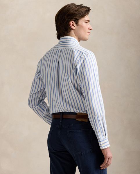Camicia Oxford a righe Slim-Fit Ralph Lauren