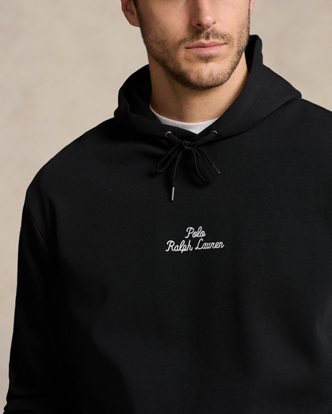 In addition to our signature Pony, this cotton-blend Big & Tall hoodie features chain-stitched "Polo Ralph Lauren Lauren" embroidery on the front.