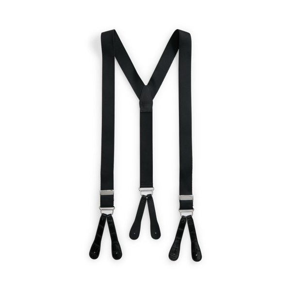 Bretelles en soie avec alligator