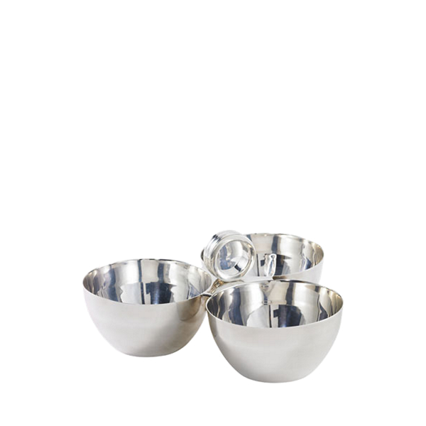 Ravier à trois bols Montgomery