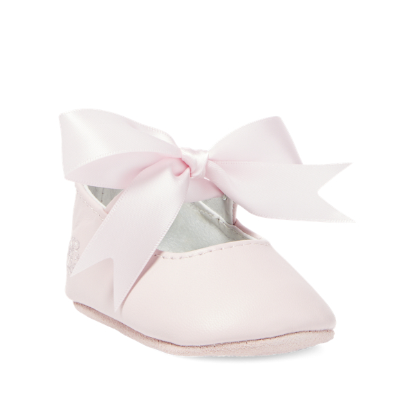 ralph lauren baby shoes pink