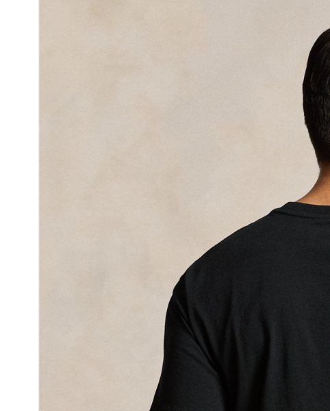 A tried-and-true essential, this lightweight Big & Tall T-shirt combines soft cotton jersey with our signature embroidered Pony.