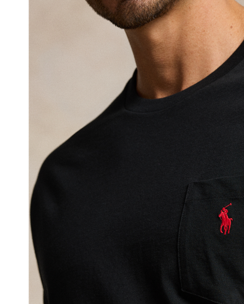 A tried-and-true essential, this lightweight Big & Tall T-shirt combines soft cotton jersey with our signature embroidered Pony.