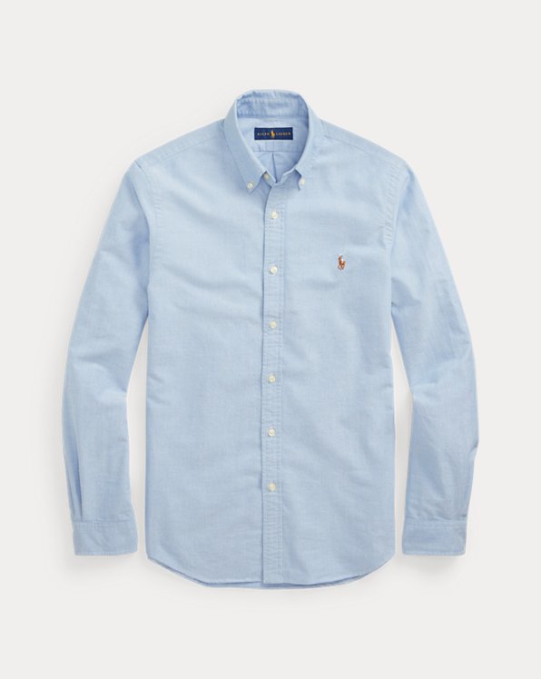 na school Amerika Associëren Men's Blue Oxford Casual Shirts & Button Down Shirts | Ralph Lauren