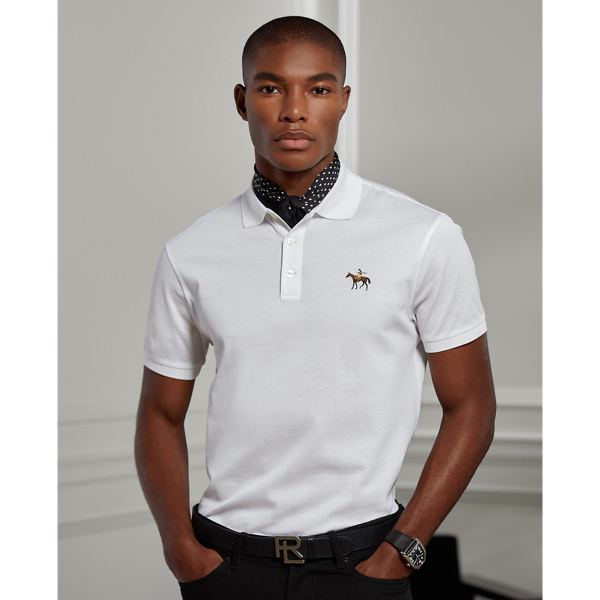 Men's Custom Fit Piqué Polo Shirt | Ralph Lauren