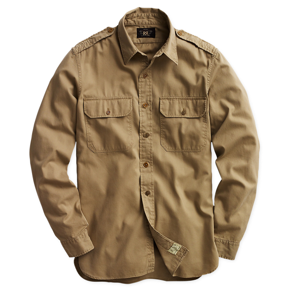 Twill Military Shirt | Classic Fit 
