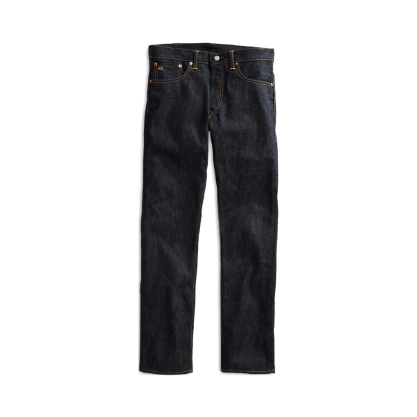 rrl slim fit rigid selvedge jean