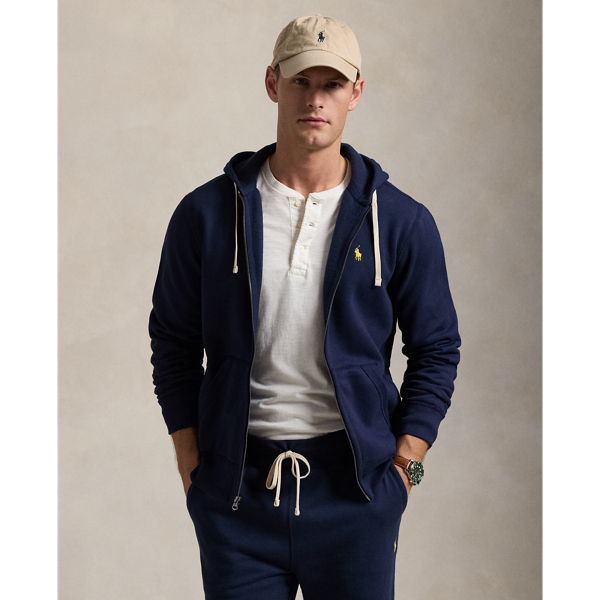 Actualizar 122+ imagen ralph lauren fleece full zip hoodie