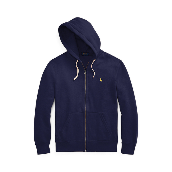 polo zip hoodie