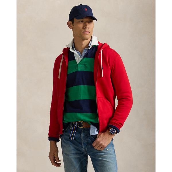 Blue and red polo sweatsuit on sale