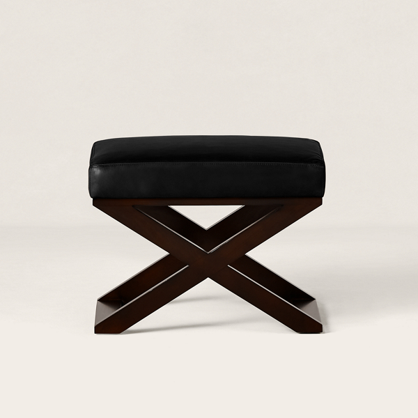 Tabouret aux pieds croisés Côte d'Azur