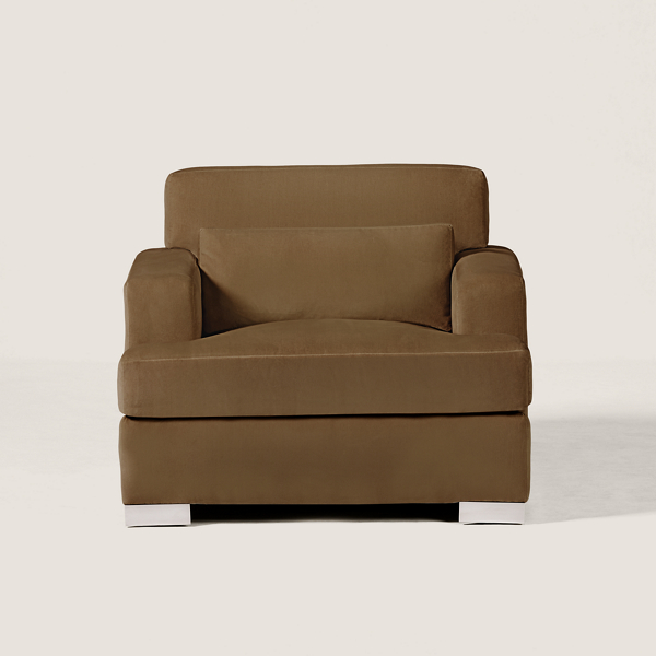 FAUTEUIL CLUB PRYCE - PIEDS EN ACIER