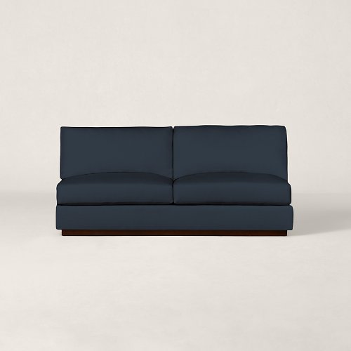Desert Modern Two-Seat Armless Sofa