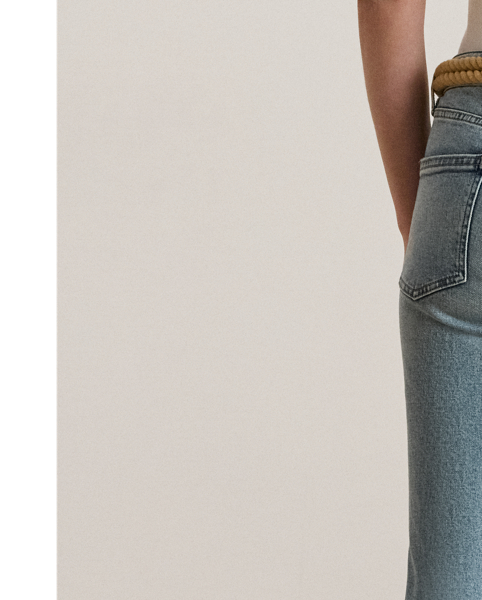 Cut for a flattering high rise, these straight ankle jeans are made from comfortable denim, which offers just enough stretch for a relaxed fit and feel.