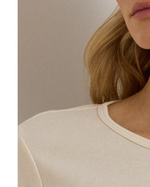 Featuring timeless yarn-dyed stripes, this essential long-sleeve crewneck T-shirt is rib-knit from breathable cotton for a soft hand feel. Lauren's signature embroidered logo on the hem completes the look.