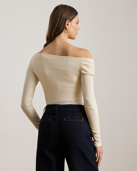 Top Asimmetrico a Spalle Scoperte Ralph Lauren