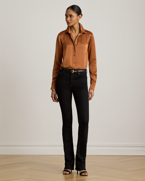 Camicia Classic-Fit in Raso Charmeuse Ralph Lauren