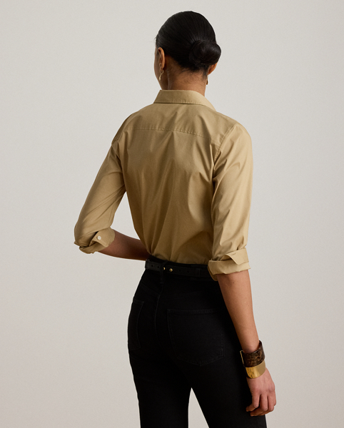Camicia Classic-Fit in Misto Cotone Ralph Lauren