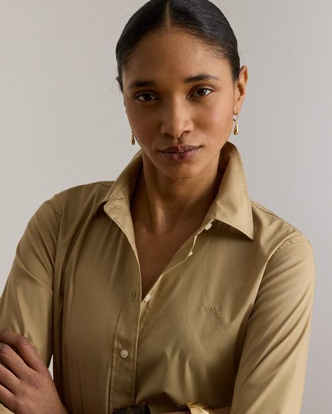 Camicia Classic-Fit in Misto Cotone Ralph Lauren