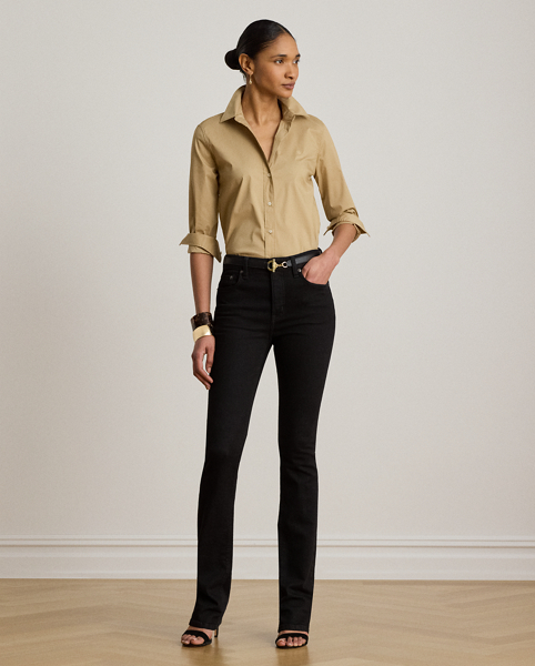 Camicia Classic-Fit in Misto Cotone Ralph Lauren