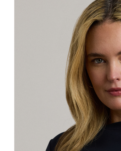 An enduring wardrobe essential, this boatneck midi dress with elbow-length sleeves is rib-knit from breathable stretch cotton for a comfortable fit and feel.