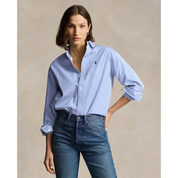 Camicia Relaxed-Fit a Righe in Cotone - Ralph Lauren