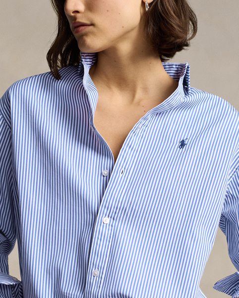 Camicia Relaxed-Fit a Righe in Cotone - Ralph Lauren