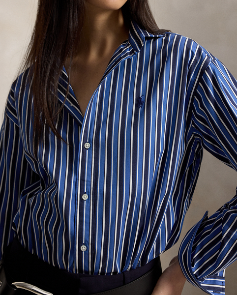 Camicia Relaxed-Fit a Righe in Cotone - Ralph Lauren