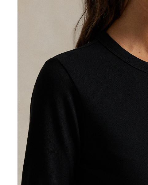 Smooth French terry and a snapped placket come together to create this crewneck cardigan, which is finished with our signature embroidered Pony on the chest.