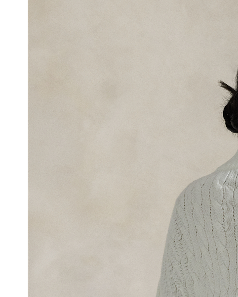 Combining the casual styling of a pullover with our iconic cable-knit construction, this quarter-zip jumper is crafted from chunky cotton yarn and meticulously embroidered with our signature Pony on the chest.