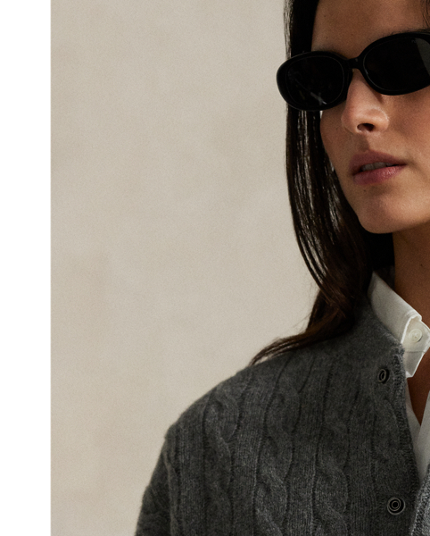 Merging the relaxed styling of a bomber jacket with our classic cable-knit construction, this lightly filled layer is rendered in Italian wool and cashmere with a diamond-quilted lining. Our embroidered Pony adds a signature finish.