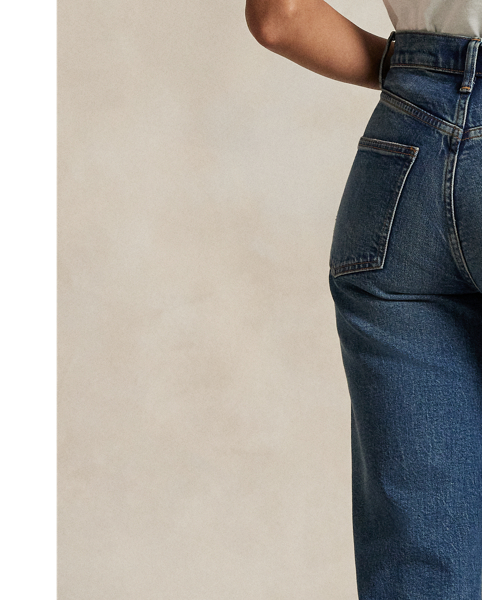 Made from Turkish denim with vintage-inspired slub character, this version of our Boot jean is rope-dyed for a medium-to-dark indigo wash and treated for a lived-in look from day one thanks to whiskering, hand-sanding, and grinding at the seams.