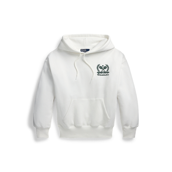 Sweat capuche écusson Wimbledon molleton - Polo Ralph Lauren - Modalova