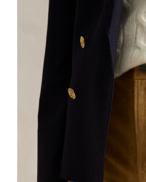 In the same silhouette as our Relaxed Straight jean, these trousers are crafted with sueded leather for a velvety smooth hand and feature classic details like five-pocket styling and signature metal rivets.