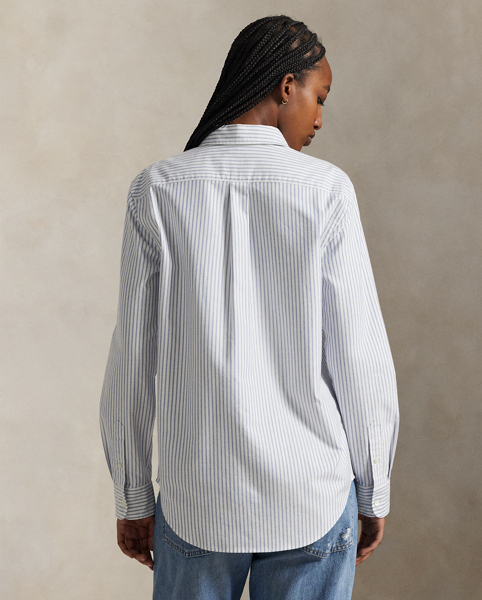 Camicia Oxford a righe Classic-Fit Ralph Lauren