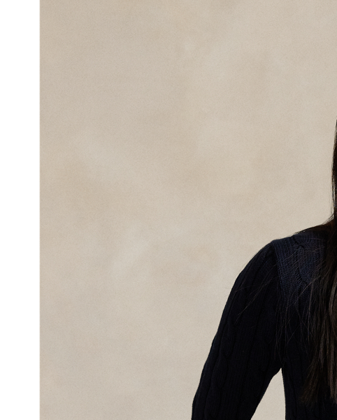 A Polo essential, this slim-fitting crewneck jumper is made with soft, combed cotton and showcases our signature cable-knit construction.