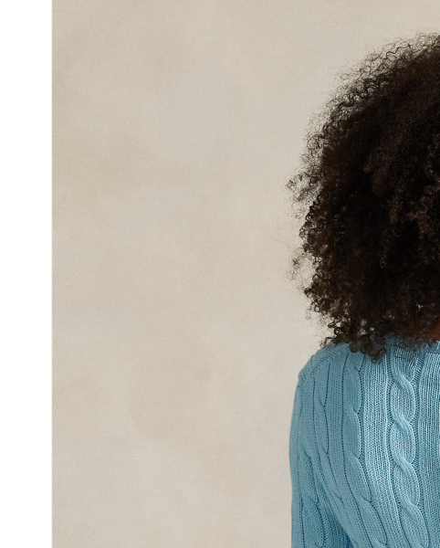 A Polo essential, this slim-fitting crewneck jumper is made with soft, combed cotton and showcases our signature cable-knit construction.