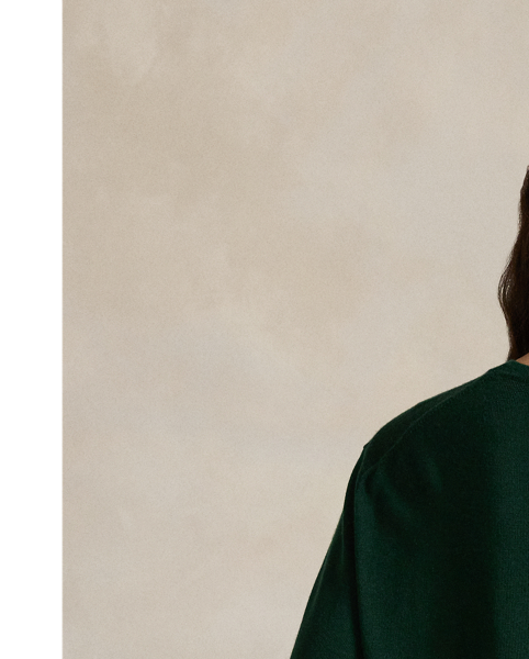 Knit with medium-weight Italian wool, this classic crewneck jumper is accented with our signature embroidered Pony at the left chest.