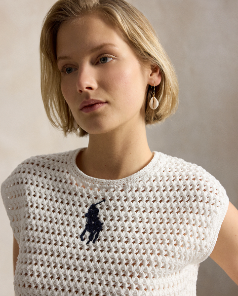Maglia Big Pony Ralph Lauren in Cotone - Eleganza Unica