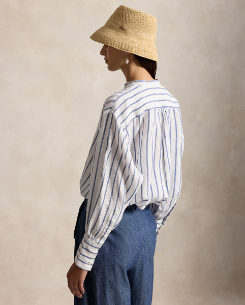 Camicia in Lino a Righe Ralph Lauren - Eleganza Casual