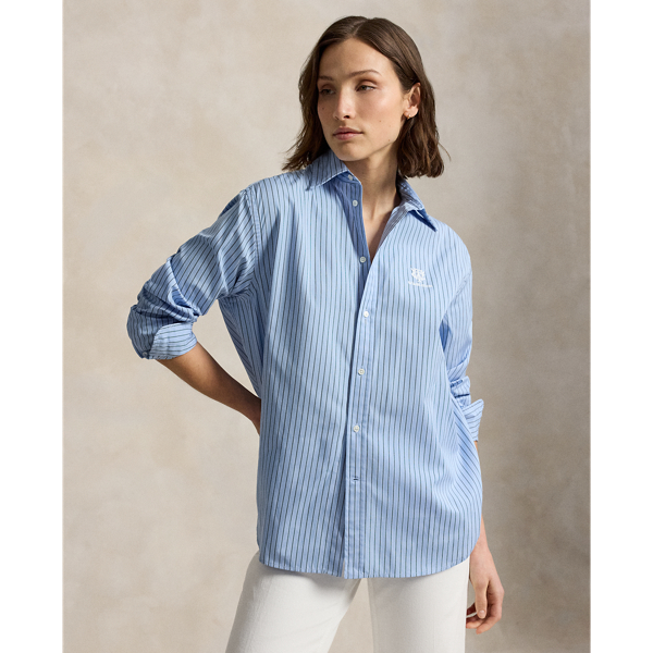 Camicia Oversize-Fit Wimbledon in Cotone - Ralph Lauren