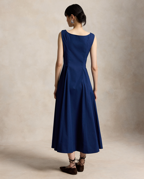 Abito a Pannelli in Cotone Ralph Lauren - Eleganza Unica