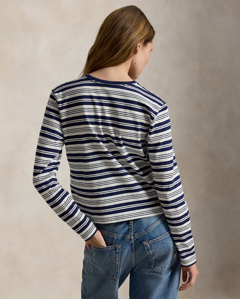 Maglietta a Righe Ralph Lauren: Stile e Comfort