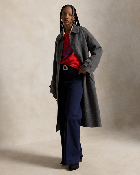 Felpa Polo Ralph Lauren con Colletto e Stemma Vintage